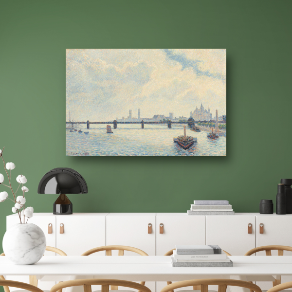 Charing Cross Bridge, Londen - Claude Monet poster