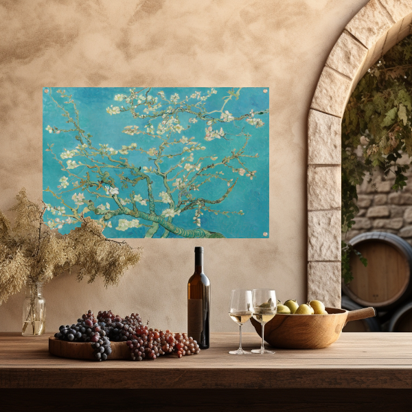 Amandelbloesem - Vincent van Gogh tuinposter