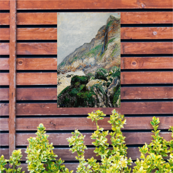 Klif in Normandië - Gustave Caillebotte tuinposter