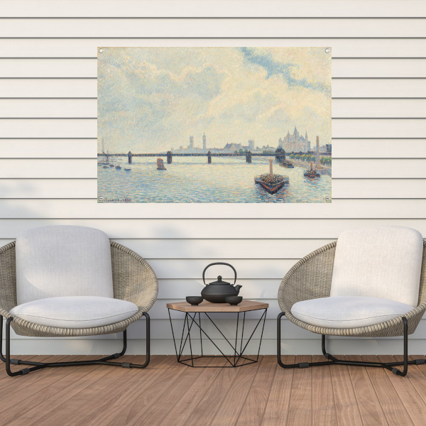 Charing Cross Bridge, Londen - Claude Monet tuinposter