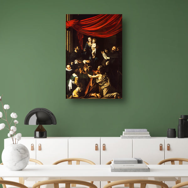 Madonna del Rosario - Caravaggio Acrylglas