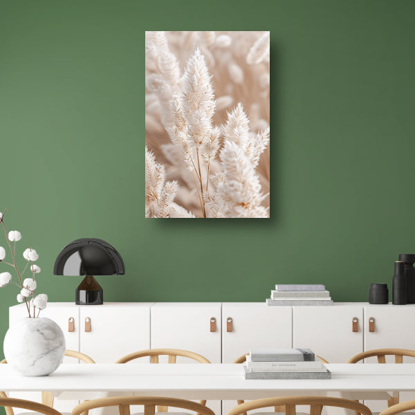 Close-up van Beige Aar Pluimen acrylglas