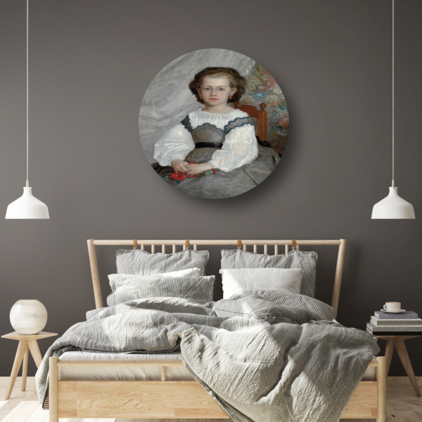 Romaine Lacaux - Pierre-Auguste Renoir aluminium muurcirkel