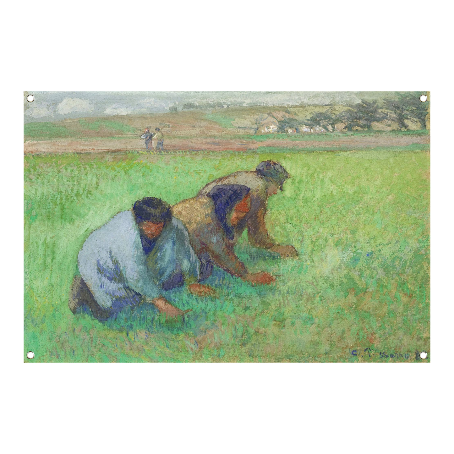 De Wieders - Camille Pissarro tuinposter