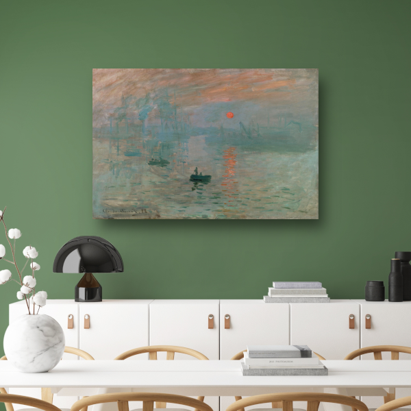 Impressie, zonsopkomst - Claude Monet poster