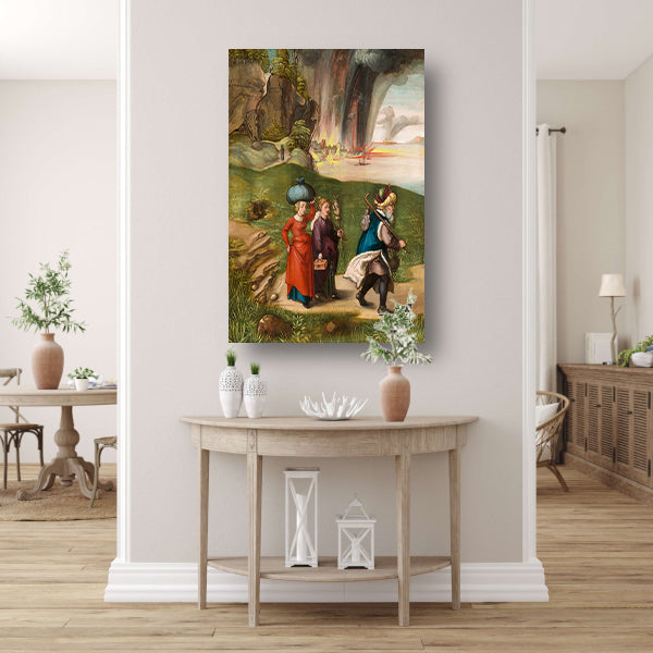 Lot en zijn dochters - Albrecht Dürer Acrylglas