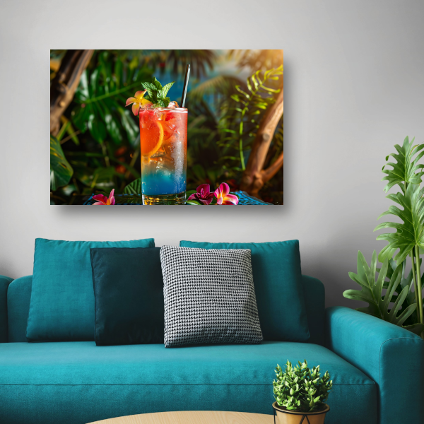 Minimalistisch Drankje op Tafel acrylglas