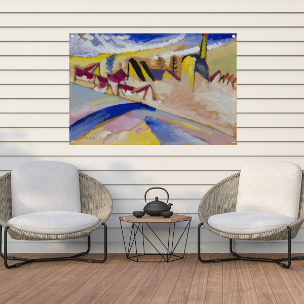 Winter nr. II-studie - Wassily Kandinsky tuinposter