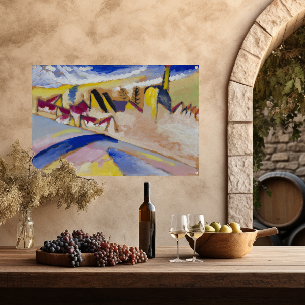 Winter nr. II-studie - Wassily Kandinsky tuinposter