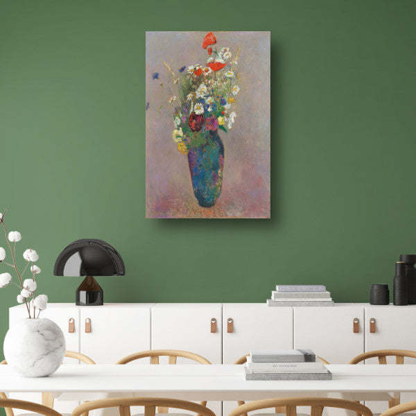 Vase with Flowers - Odilon Redon poster