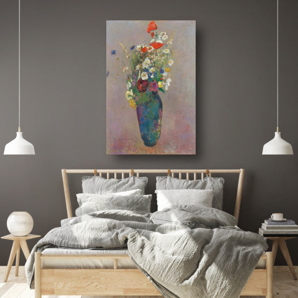 Vase with Flowers - Odilon Redon poster