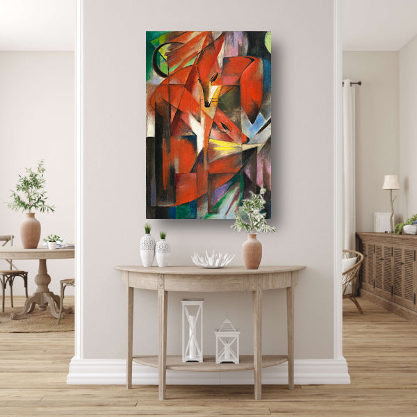 De vossen - Franz Marc poster