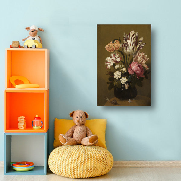 Bloemstuk - Hans Bollongier canvas