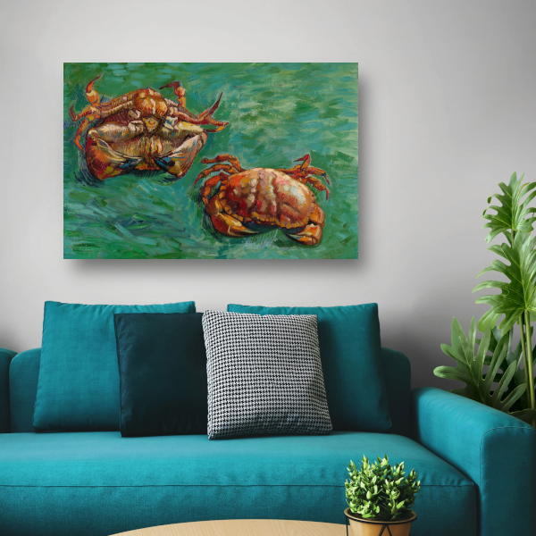 Twee krabben - Vincent van Gogh poster