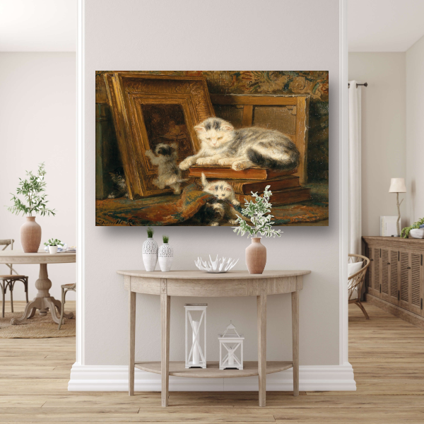 Verstoppertje - Henriette Ronner-Knip poster