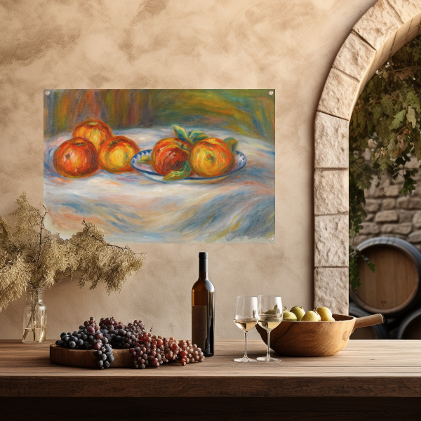 Stilleven met appels - Pierre-Auguste Renoir tuinposter