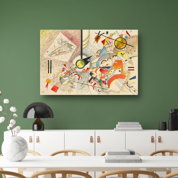 Ongetiteld - Wassily Kandinksy canvas met baklijst