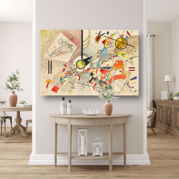Ongetiteld - Wassily Kandinksy canvas met baklijst