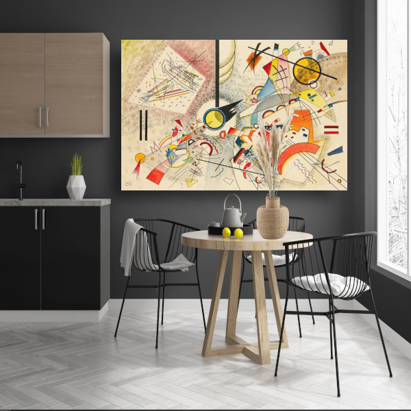 Ongetiteld - Wassily Kandinksy canvas met baklijst