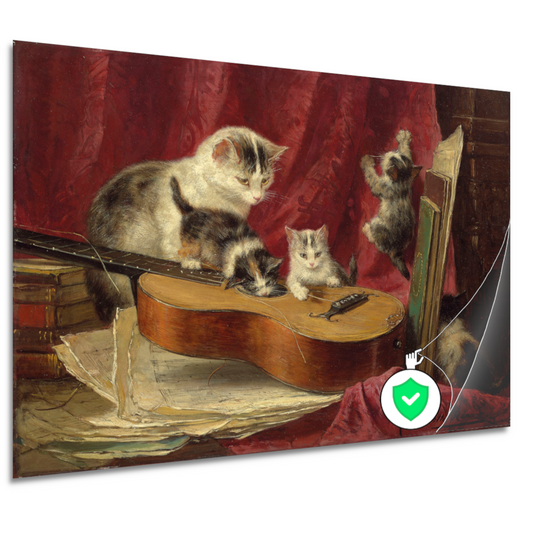 Muziek maken - Henriëtte Ronner-Knip poster