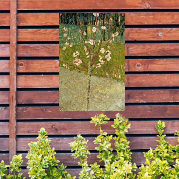 Amandelboom in bloei - Vincent van Gogh tuinposter