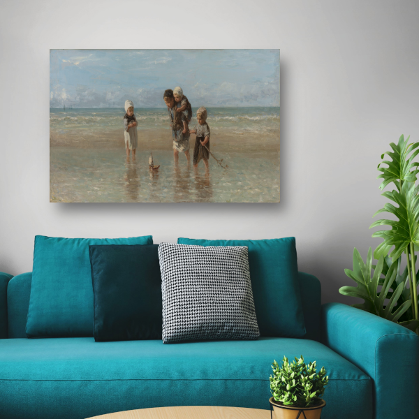 Kinderen der Zee - Jozef Israëls poster