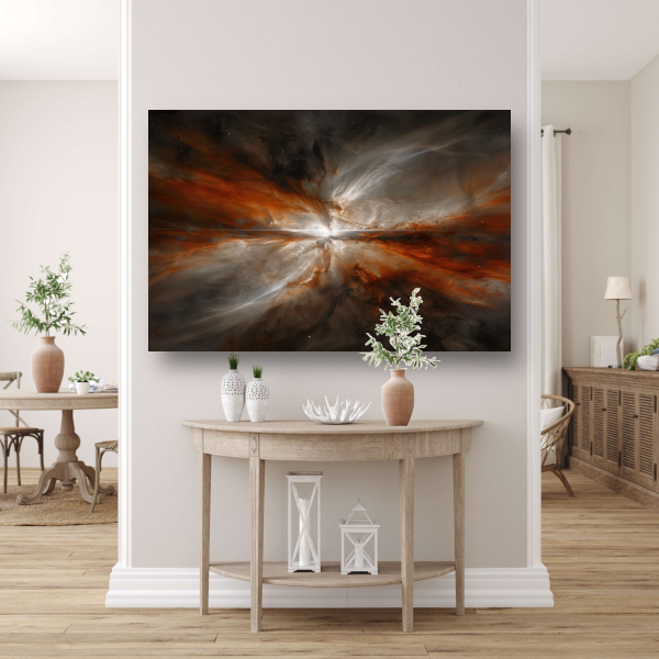 Sterrenhemel Abstractie canvas