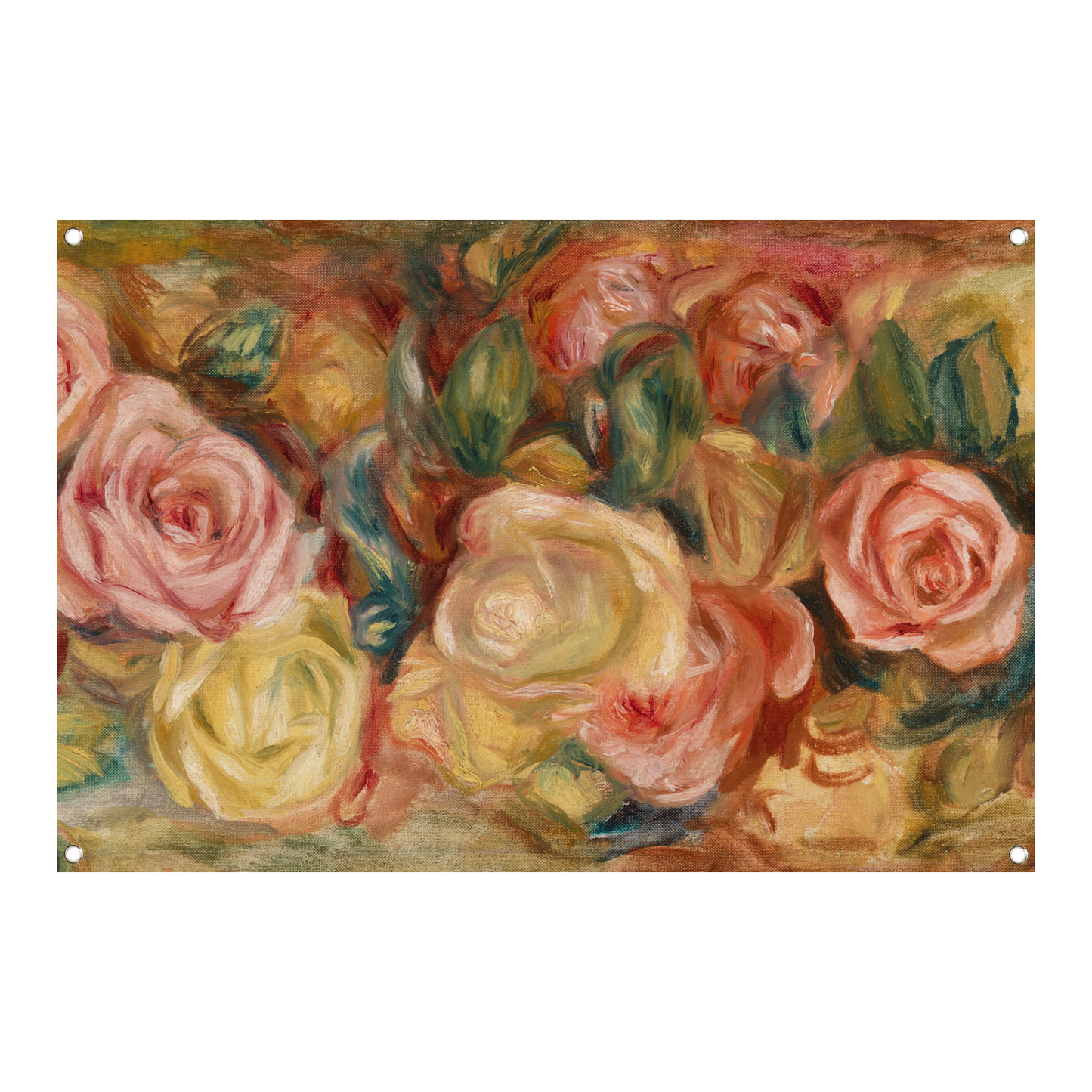 Rozen - Pierre-Auguste Renoir tuinposter