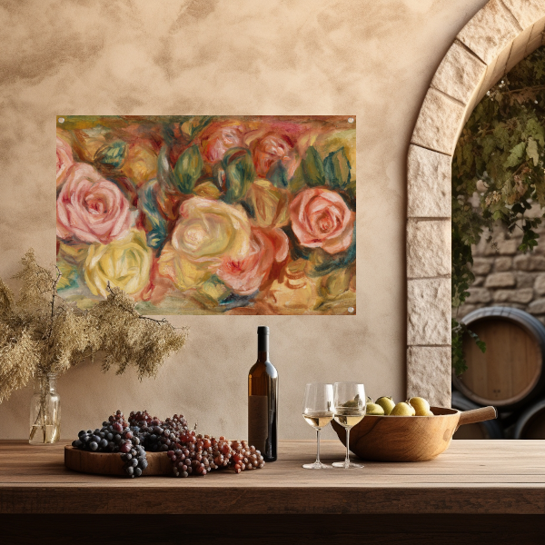 Rozen - Pierre-Auguste Renoir tuinposter