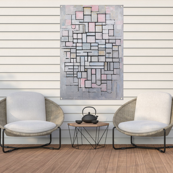 Composition No. IV - Piet Mondrian tuinposter