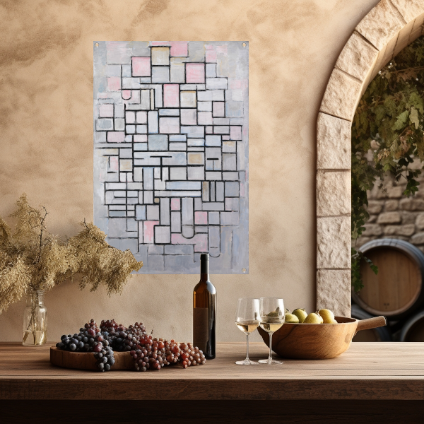 Composition No. IV - Piet Mondrian tuinposter