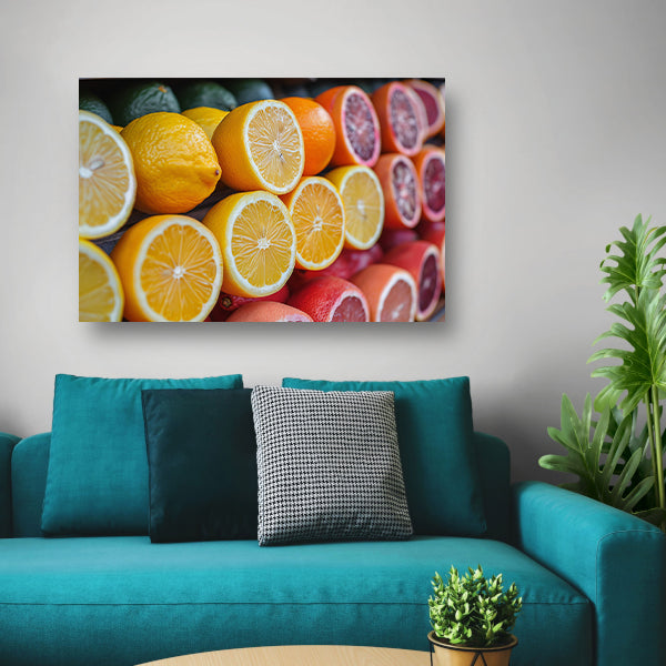Citrusvruchtenstilleven poster