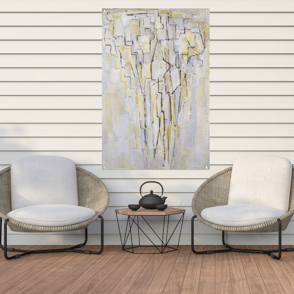 Boom - Piet Mondriaan tuinposter