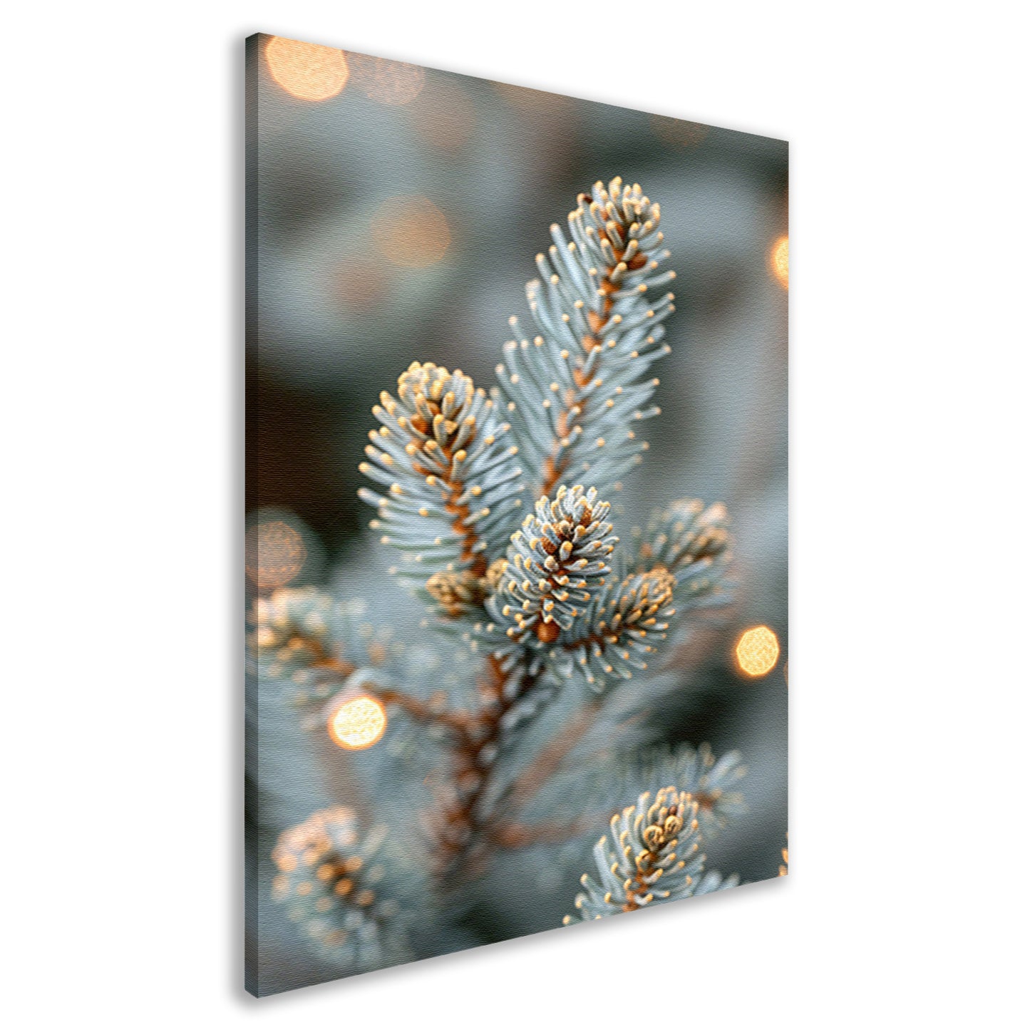 Wintertak met Warme Lichtjes canvas