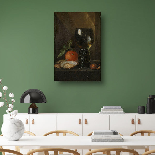 Oesters en wijn - Jan Davidsz. de Heem poster