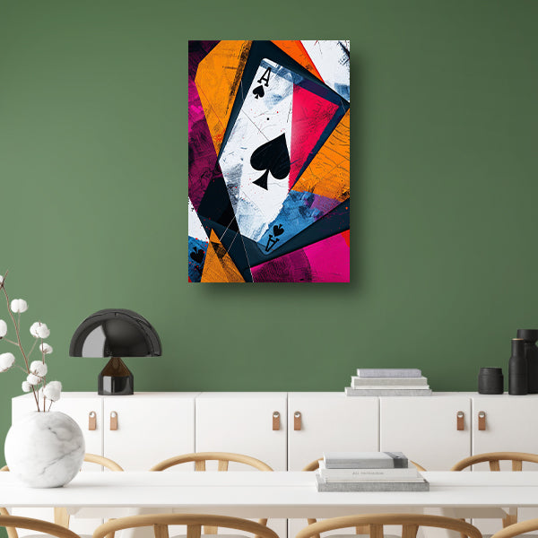 Abstract Aas van Schoppen canvas