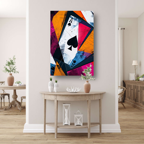 Abstract Aas van Schoppen canvas