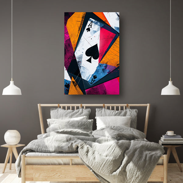 Abstract Aas van Schoppen canvas
