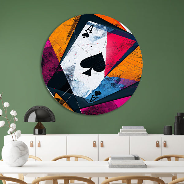 Abstract Aas van Schoppen forex muurcirkel