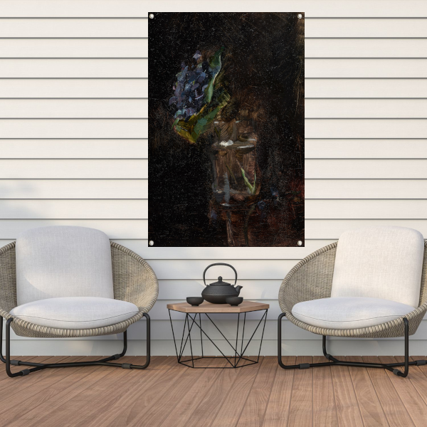 Boeket viooltjes in een vaas - Henri de Toulouse-Lautrec tuinposter