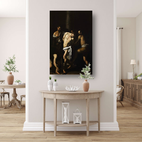 De geseling van Christus - Caravaggio poster