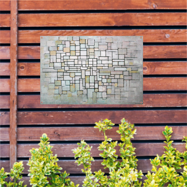 Samenstelling Nr. 11 - Piet Mondriaan tuinposter