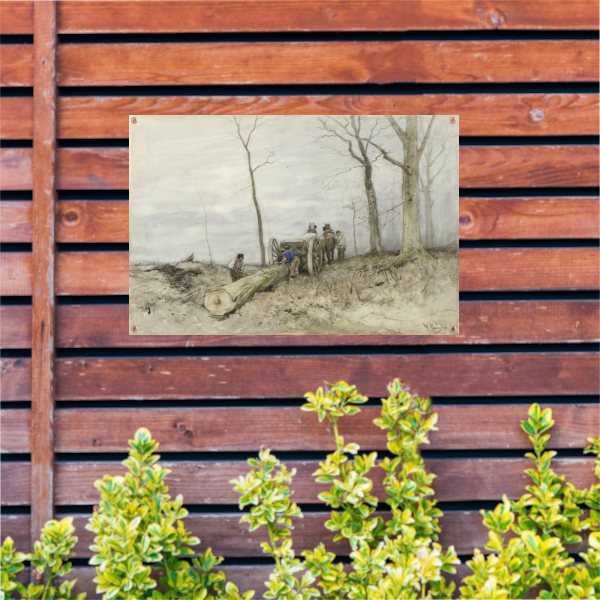 De Mallejan - Anton Mauve tuinposter