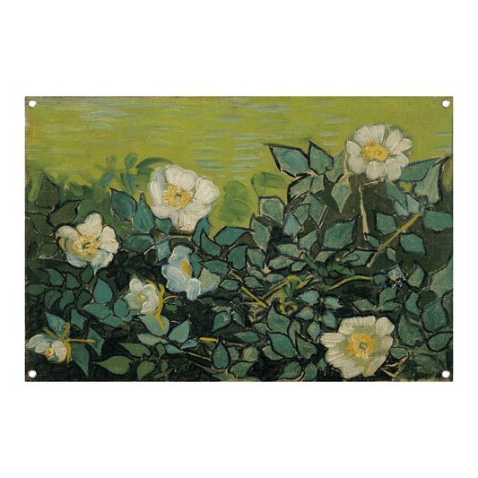 Wilde rozen - Vincent van Gogh tuinposter