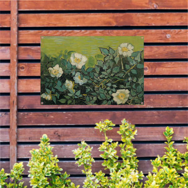 Wilde rozen - Vincent van Gogh tuinposter