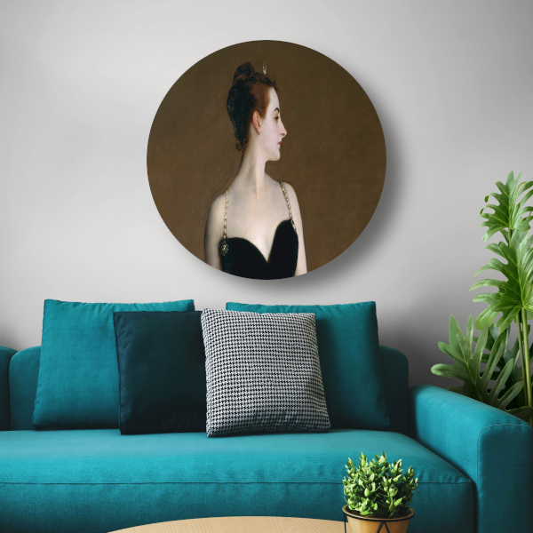 Madame X - John Singer Sargent forex muurcirkel