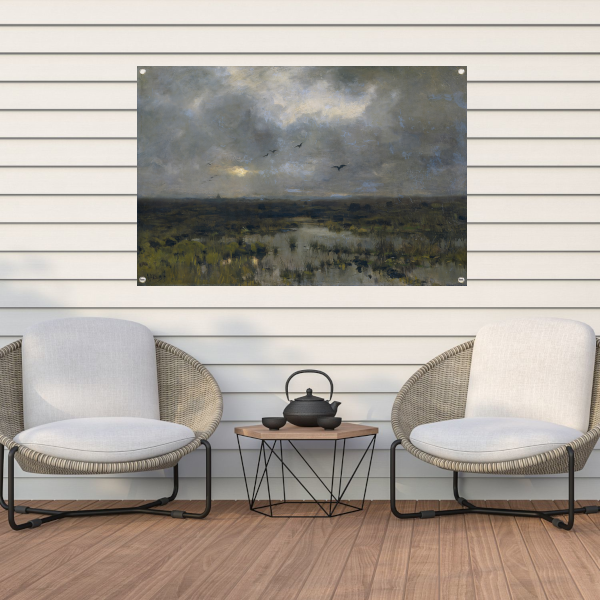 Het moeras - Anton Mauve tuinposter