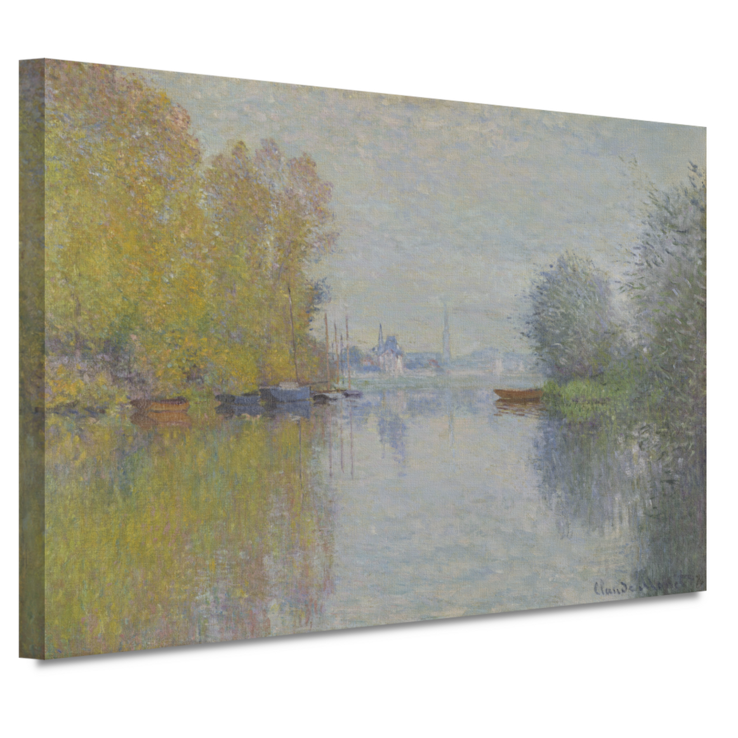 Herfst aan de Seine, Argenteuil - Claude Monet canvas