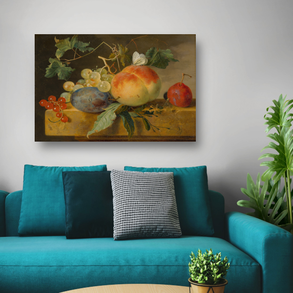 Fruitstilleven - Jan van Huysum poster