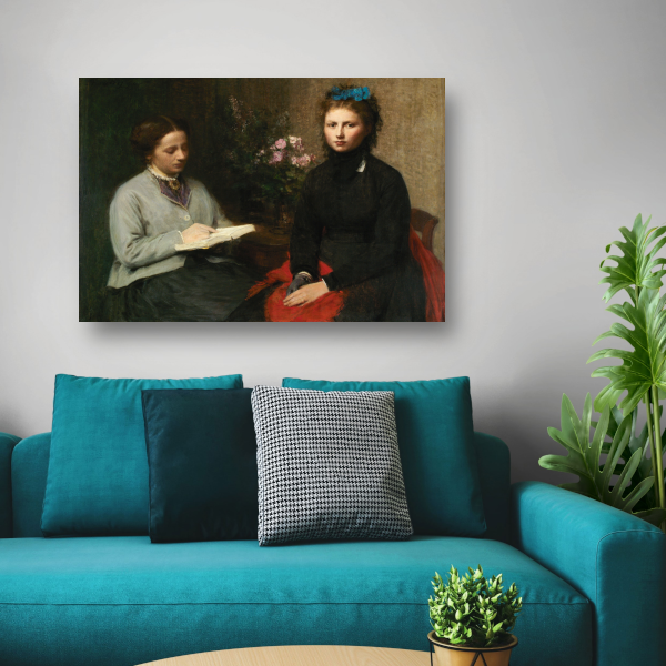 Het lezen - Henri Fantin-Latour poster